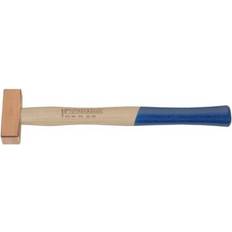 Martillos de bola recta Promat Kupferhammer Kopf G.1500g Hickory Straight Peen Hammer