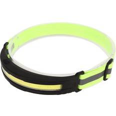 Green Camping Lights Chronus Rechargeable Headlamp, LED Headlamp, Flashlight, Professional COB Headlamp, High Brightness with 4 Lighting Modes, IPX4 Waterproof(Green)