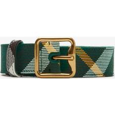 Multicolored Belts Burberry Check Belt - Multicoloured