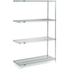 Stainless Steel Shelving Systems A30726S 63 x 72 x 30 in Nexel Stainless Steel Wire Shelving System