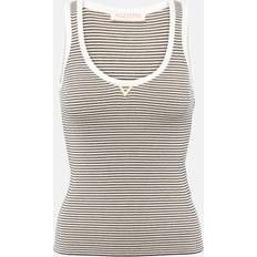 Damen - Gold Tanktops Valentino Top VGold - Baumwollgemisch