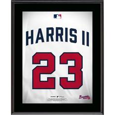 Atlanta Braves Sports Fan Products Fanatics Authentic Michael Harris II Atlanta Braves 10.5" x 13" Jersey Number Sublimated Player Plaque