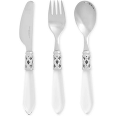 Transparent Kids Cutlery Vietri Aladdin 3-Pc. Children's Flatware Set Clear