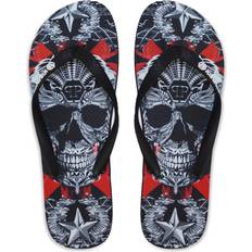 Pantoffeln & Hausschuhe Philipp Plein Graphic Print Sandal - Mehrfarbig - Schwarz