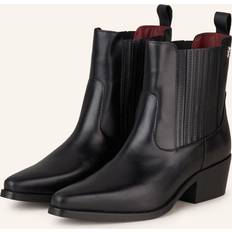 Tommy Hilfiger Boots Tommy Hilfiger Bottines En Cuir - Noir