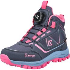 Kastinger Wanderschuhe Lederimitat - Navy/Pink