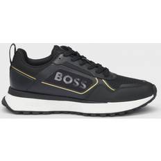 BOSS Jonah Runn Mixed-Material Trainers - Black