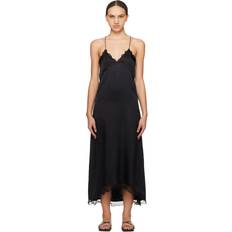 Filippa K Structure Frill Maxi Dress - 1433 Black