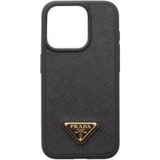 Saffiano Leather Cover for iPhone 15 Pro