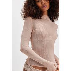 Set di lingerie Free People Dance All Night Long Sleeve - Light Peach