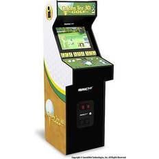 Arcade1up golden tee 3d deluxe arcade machine, built for home, 5' tall cabinet