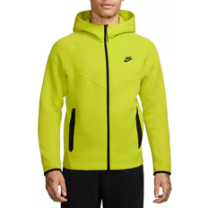 Men - Running Clothing Nike Sportswear Tech Fleece Windrunner Men's Full Zip Hoodie - Bright Cactus/Black