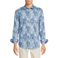 Homme - Turquoise Chemises Robert Graham Larson Long Sleeve Shirt - Multi