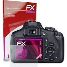 Canon 2000d atFoliX Glass Protector Canon EOS 2000D 9H