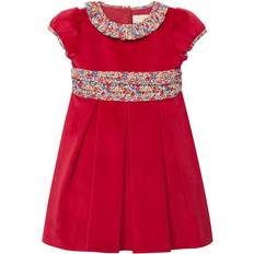 Multicoloured Dresses Trotters Emma Velvet Party Dress - Red/Multi