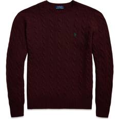 Ralph Lauren XS Jumpers Ralph Lauren Round-neck Knitwear Male - Brown/Red