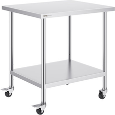 Acero Carritos Mesa VEVOR Stainless Steel Work Table 30 x 18 x 38 Inch Carrito Mesa