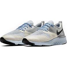 Nike Odyssey React Flyknit 2 Mesh Running Shoes - Metallic Silver/Black/Sail