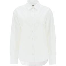 Tops Toteme White Signature Shirt - 100 White