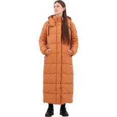 Superdry Clothing Superdry Ripstop Longline Puffer Jacket - Orange