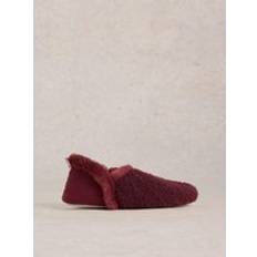 White Stuff Reya Closed Back Slippers - Dark Plum