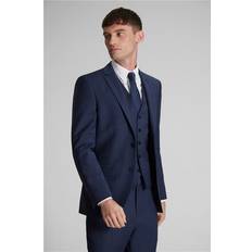 Ted Baker Anzüge Ted Baker Slim Fit Blue Panama Men's Suit Jacket