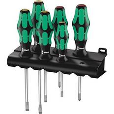 Wera 334/6 Kraftform Plus Lasertip Screwdriver Set 6 pcs Screwdriver