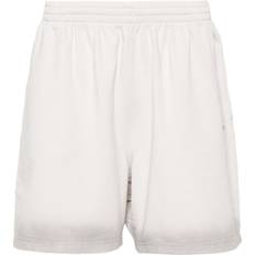 Balenciaga Shorts Balenciaga reflective-logo cotton track shorts unisex Cotton/Cotton Neutrals