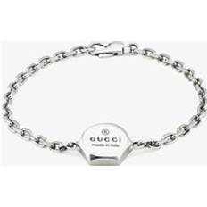 Gucci Jewellery Gucci Silver Logo Belcher Chain Bracelet YBA779169001017