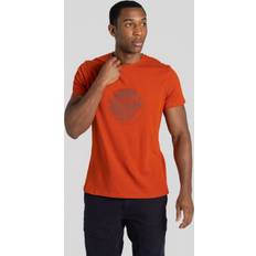 Clothing Craghoppers Lucent Short Sleeved T-Shirt - Carnelian Orange