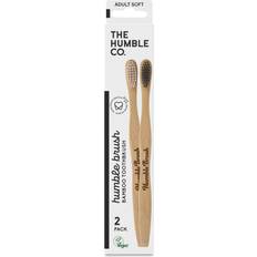 The Humble Co. Toothbrushes, Toothpastes & Mouthwashes The Humble Co. Soft Toothbrush 2-pack Black & White