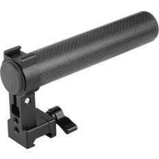 Bon_marché Poignées d'appareil photo Camvate Carbon Fiber Top Hand Grip with Quick Release NATO Clamp and Shoe Mount