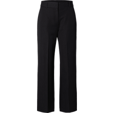 Dame - Sølv Bukser Selected Femme Eli-Rita MW Wide Pant - Black