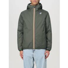 K-Way Jacket Men color Military