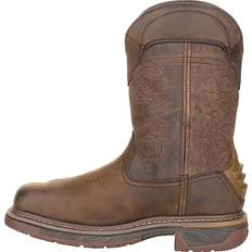 Shoes Rocky Iron Skull Western Boot - Distressed Brown