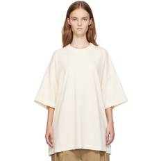 Fear of God T-shirts Fear of God Off-White Heavy Cotton T-shirt - Cream