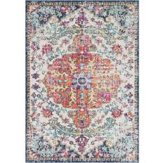 Mistana Dewsbury Blue/Orange/White Rug 80 x 150 cm Orange, Grey, Beige, Blue 80x150cm