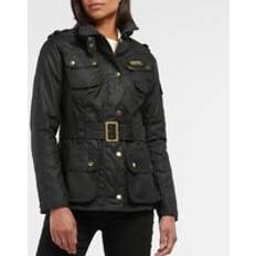 Barbour International Waxed-Cotton Jacket - Black