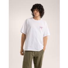 Arc'teryx Herre Overdeler Arc'teryx Kragg Cotton Logo S/S T-shirt - White/Multi