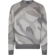 Emporio Armani M Jumpers Emporio Armani Round Neck Sweater - Grey