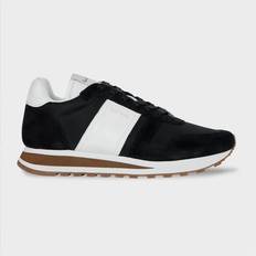 Paul Smith Trainers Paul Smith Black & White Leather Suede Eighties Sneakers - 79 Blacks