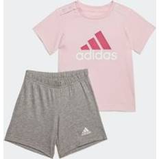 adidas Essentials Organic Cotton Tee and Shorts Set