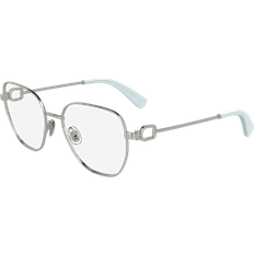 Longchamp Kvinna LO2169 040 Ramramar Metall Silver Fyrkantig