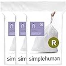 Cleaning Equipment & Cleaning Agents Simplehuman CW0253 Papperskorg Storpack Set of 20 - Vit Plast