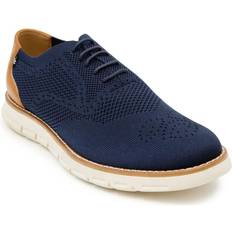 Oxford Nautica Men's Knit Dress Lace-Up Sneakers - Navy