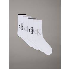 Calvin Klein Unisex Intimo Calvin Klein Crew Socks 4 Pack - White