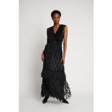 Munthe Abendkleid Slim Fit - Schwarz