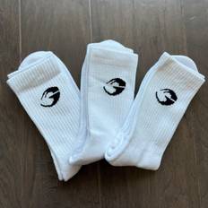Gasp Underkläder Gasp Crew Socks 3-pack - White