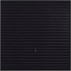 Sectional Doors Garador Horizon Frameless Canopy Garage Door Black 2134 x 2136mm