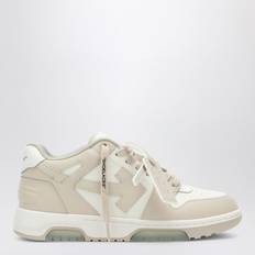 Off-White Out Of Office Leather Sneakers - White Beige